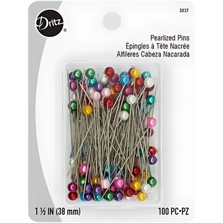 Pearlized Pins - 100 pc