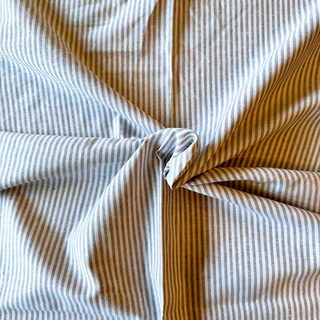 Essex Yarn Dyed Linen Stripe - Steel