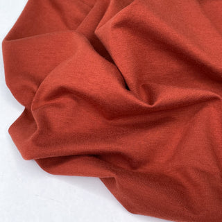 5.9oz Cotton TENCEL™ Modal Knit - Burnt Sienna