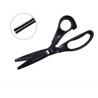 Midnight Edition Lightweight Scalloped Pinking Shears - NEW