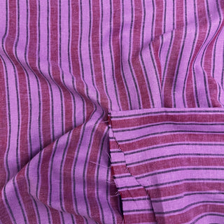4.1oz Spring Stripe Cotton Blend - Hyacinth