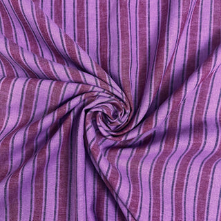 4.1oz Spring Stripe Cotton Blend - Hyacinth