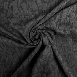 6.1oz Linen Blend Jacquard - Black