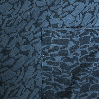 6.1oz Linen Blend Jacquard - Lagoon