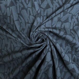 6.1oz Linen Blend Jacquard - Lagoon