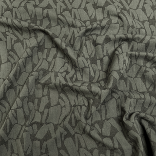 6.1oz Linen Blend Jacquard - Olive