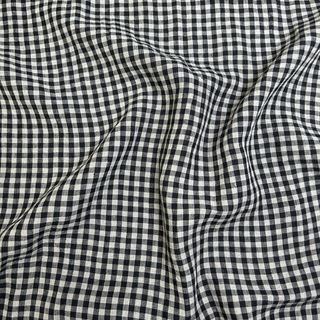 4.4oz Lived-In Linen Gingham - Natural