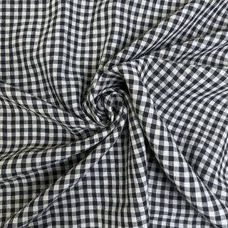 4.4oz Lived-In Linen Gingham - Natural