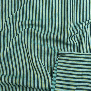 4.1oz Spring Stripe Cotton Blend - Mint