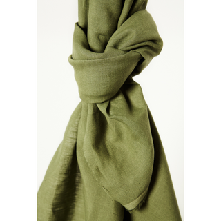 5.3oz Nisa Softened Linen - Olive Green