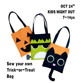 KIDS NIGHT OUT - TRICK OR TREAT BAG (7-14 yo)