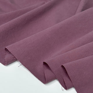 7.1 oz 100% Organic Washed Cotton - Plum