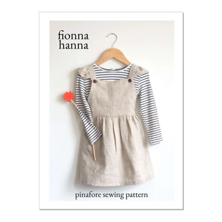 Pinafore Ruffle Dress