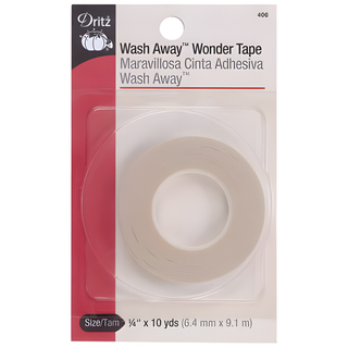 Wash-Away Wonder Tape 1/4in x 10yds