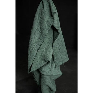 Quilted Cotton Jacquard - Viridian