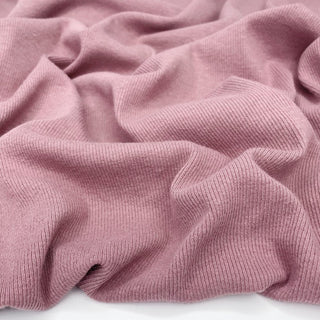 6.5oz Cotton Modal Rib Knit - Blush