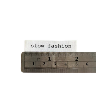 "Slow Fashion" Sew-In Tags - 6pc