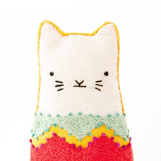 Embroidery Starter Kit Level 2 - Fiesta Cat