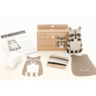 Embroidery Starter Kit Level 3 - Raccoon