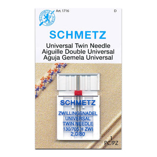 SCHMETZ Universal TWIN 80/12 - 2.0mm - 1 count