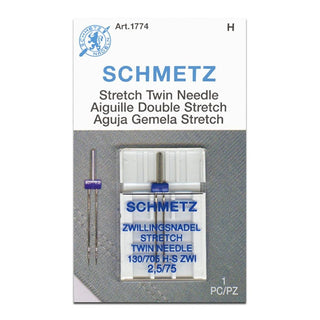 SCHMETZ Stretch TWIN 75/11 - 2.5mm - 1 count