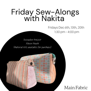 Friday Sew-Alongs with Nakita