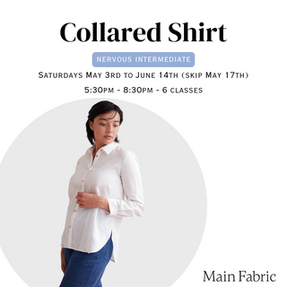 Sew a Collared Shirt - In-Person Sewing Workshop at 43 Cootes Dr, Dundas