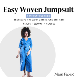 Easy Woven Jumpsuit - In-Person Sewing Workshop at 43 Cootes Dr, Dundas