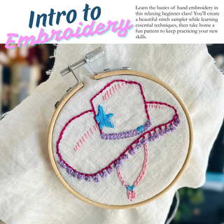 Intro to Embroidery