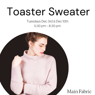 Toaster Sweater Workshop