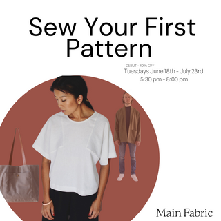 Sew Your First Pattern