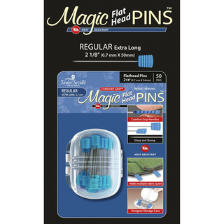 Flat Head Magic Pins - 50 pcs