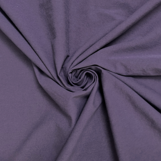 7.1 oz 100% Organic Washed Cotton - Aubergine