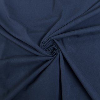 7.1 oz 100% Organic Washed Cotton - Navy
