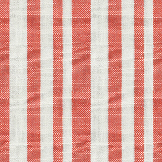 Warp & Weft Woven Textured Stripe - Persimmon