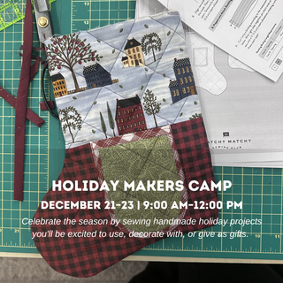 Winter Break Sewing Camp (2 options) - Ages 7-14