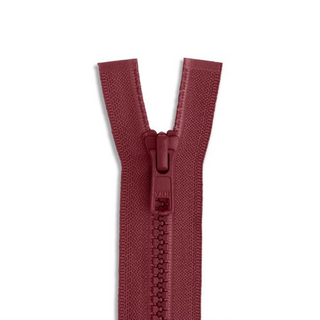 YYK #5 Molded Plastic Zipper - Wine