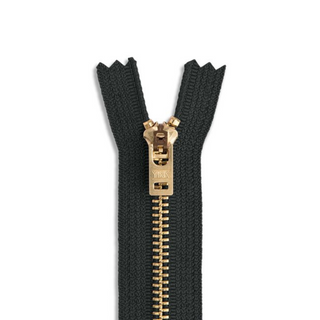 Brass Zipper - Graphite