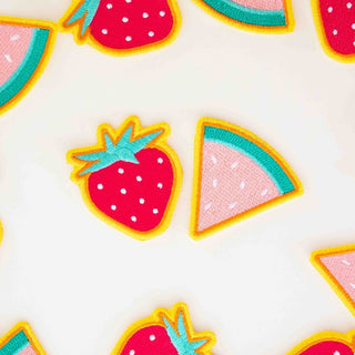 Peel and Stick Patches - Watermelon and Strawberry