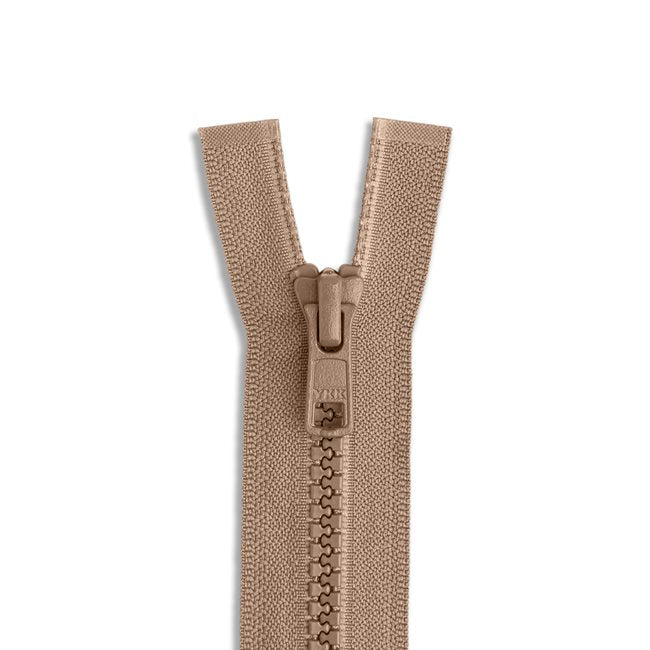 YYK #5 Molded Plastic Zipper - Camel – Main Fabric