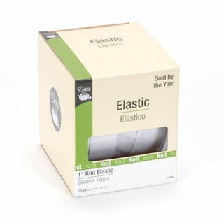 Belting/Knit Elastic 25mm (1 inch) - White
