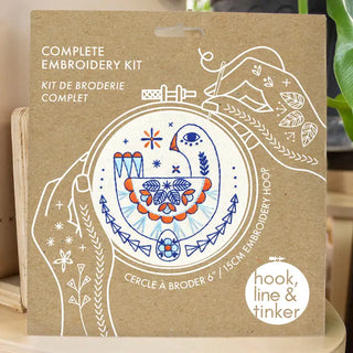 Complete Embroidery Kit - Goose