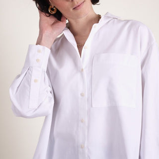 4oz Oxford Shirting Cotton - Optic White