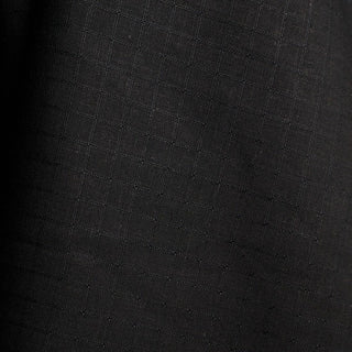 6oz Tiled Viscose Linen Blend - Deep Charcoal