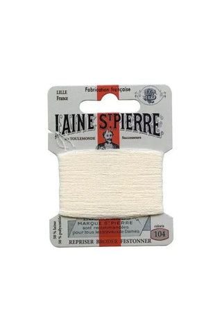 Laine Saint-Pierre Wool Blend Darning Floss - #104 Cream