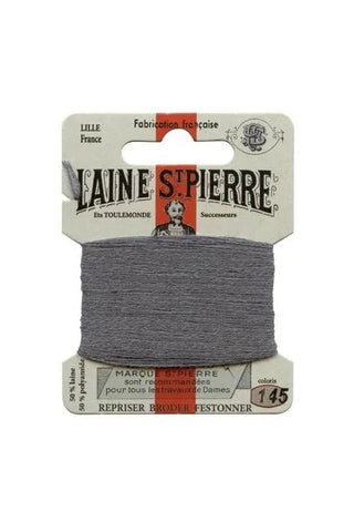 Laine Saint-Pierre Wool Blend Darning Floss - #145 Medium Grey