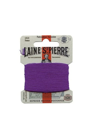 Laine Saint-Pierre Wool Blend Darning Floss - #626 Sloe