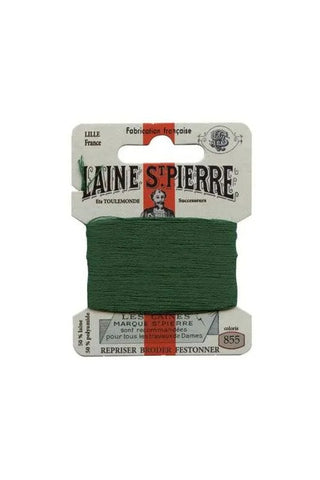 Laine Saint-Pierre Wool Blend Darning Floss - #855 Leaf Green