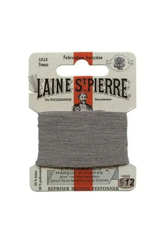 Laine Saint-Pierre Wool Blend Darning Floss - #912 Grey