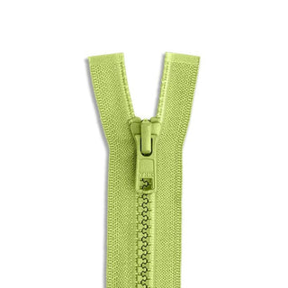 YYK #5 Molded Plastic Zipper - Light Green